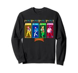 Sunset Riders Character Select Retro Western Heroes Showdown Sweatshirt