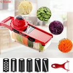 Professional Mandolin Slicer Julienne Cutter Chopper Fruit Vegetable Veg Peeler