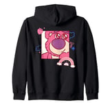 Disney and Pixar’s Toy Story Lotso Bear Fluffy Rainbows Cute Zip Hoodie