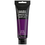 LIQUITEX Basics Acrylic Paint, Deep Violet, 118 ml Tube