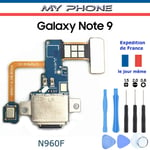 Dock Connecteur De Charge Pour Samsung Galaxy Note 9 - Micro Port Usb Nappe Flex Sm-N960f + Kit 8 Outils