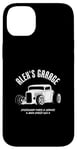 Coque pour iPhone 14 Plus Alex's Garage Hotrod Voiture Classique Personnalisée Design Alex