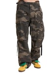 Brandit Rangerhose, Pantalon Cargo, Pantalons de Travail, Securityhose - Woodland, XXL