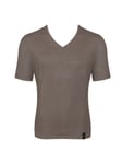 M (34) Sloggi Mens Underwear S by Sophist V-Neck Top-Tee T-Shirt Havanna