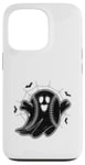 Coque pour iPhone 13 Pro Pichet attrape-balle molle fantôme d'Halloween