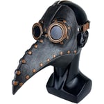 Doktor Pest Mask Raven Mask, Steampunk Proboscis Näbbmask