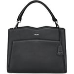 SOCHA Laptop Bag Diamond Shoulder 14 Inch Leather Black 39 x 12 x 29 cm