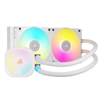 CORSAIR iCUE LINK TITAN 240 RX 240mm RGB Liquid CPU Cooler White - CW-9061020-WW