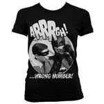 Arrrgh - Wrong Number Girly T-Shirt, T-Shirt