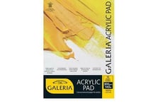 Winsor & Newton Galeria Acrylic Gummed Pad- 300gsm/140lb - A4 - 15 Sheets