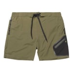 Panos Emporio Badebukser Tech Boardshorts Mørkgrørnn  polyamid XX-Large Herre