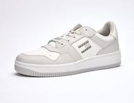 Tommy Jeans Homme TJM Retro Basket Cupsole Tumble EM0EM01513, Grey (Stratus Grey), 41 EU