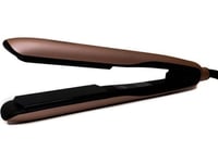 Osom Professional Rose Gold Hair Straightening Pliers Plattång Med Svarta Keramiska Plattor Och Vibrationsfunktion, 180 - 230°C