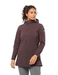 Jack Wolfskin Women's Windland Coat W Softshell, Boysenberry, XS