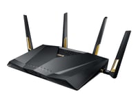 Asus Rt-Ax88u - Trådlös Router 8-Ports-Switch - 1Gbe - Wi-Fi 6 - Dubbelband