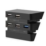 High Speed 5-Port USB Hub 2.0 & 3.0 Expansion Hub Controller Adapter For UK REL