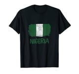 Nigeria Flag Shirt Men Women Kids Gift Nigerian Vintage T-Shirt