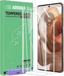 Protections D'écran Pour Motorola Moto Edge 50 Ultra,[2 Pièces]Film De Protection En Tpu Flexible Compatible Avec Motorola Edge 50 Ultra,Hd Transparent,Résistant Aux Rayures, Facile À Installer