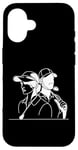 Coque pour iPhone 16 Golf Club One Line Art Dessin Golf