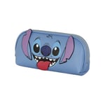 Disney Lilo et Stitch Tongue-Trousse de Toilette Jelly Petit, Bleu, 27 x 14 cm