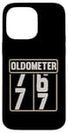 Coque pour iPhone 14 Pro Max Vintage Legend 77 Years Old Oldometer 76-77 Men Women Bday