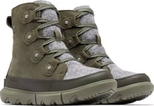 Sorel Sorel Women's Explorer Next Joan Wp Stone Green 39, Stone Green, Alpine Tundra