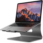 Bestand Support Ordinateur Portable, Support pour MacBook Pro/Air,Dell, HP, Samsung, Lenovo Della 11''-16",(Breveté) (Space Grey)