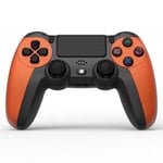 (Vital Orange)Sopii Ps4 V2:lle Ps4-komentokonsolin langaton ohjain sopii Playstation 4 -etäpeliohjaimen LED-merkkiin