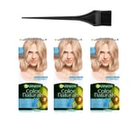 Lot de 3 crèmes de coloration pour cheveux Garnier Color Naturals toutes...