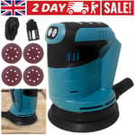 For Makita Cordless Random Orbital Sander 21V Li-ion 5" 3 Speed Mode Sander UK