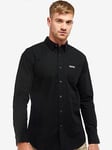 Barbour International International Kinetic Cotton Oxford Shirt - Black, Black, Size L, Men