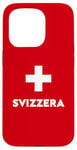 iPhone 15 Pro Switzerland Flag Suisse Swiss Schweiz White Red Case