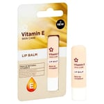 Vitamin E Lip Balm Stick 4.8g,  Rich in Vitamin E + Antioxidants, VEGANS