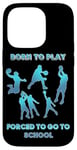 Coque pour iPhone 14 Pro Idée de basket-ball amusante pour garçons et adolescents