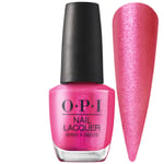 OPI Pink, Bling And Be Merry Nail Polish 15ml