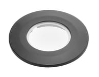 Dekorationsram för SLV F-Light Downlight flat med klart glas svart