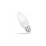 Ampoule Led 6w Chaude E27 230v Woj+13061 Chandelle 3,7x10cm