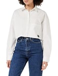 Dr Denim Women's BEV Shirt, White, L