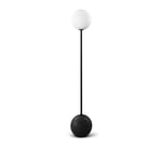 Friends & Founders - Boxer Floor Lamp, Black Marble - Båglampor - Ida Linea Hildebrand - Svart