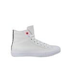 Converse Chuck Taylor All Star II Hi Shield Mens White Plimsolls Textile - Size UK 6