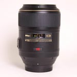 Nikon Used AF-S VR Micro-Nikkor 105mm f/2.8G IF-ED Macro Lens