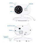 3.5in Wireless Baby Video Monitor 2 Way Talk Lullaby Baby Monitor Night Visi BST