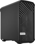 Fractal Design Torrent Compact Black - Solid side panel - Open grille for air -