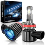 AUXIRACER H11 LED 24000LM, Ampoule LED automobile 6500K, 12V, 90W