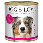 Dog's Love Adult 6 x 800 g - Hest