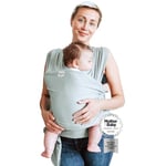 Baby Sling Wrap Newborn to Toddler Carrier, Stretchy Baby Wraps - Baby Sling Safety Tested, Hands-Free Baby Wrap Carrier, Newborn Sling - Baby Carrier (Sage)