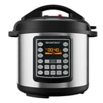 Silvercrest 5.6L LED Display Multi Function Electric Pressure Cooker 12 Programm