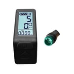 Ebike LCD-display Mini Meter KT-LCD4 Display Vattentät Kontakt För KT Controller Elcykel Konverteringssats  (FMY)