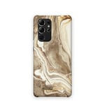 Printed Case Galaxy S21 Ultra Golden Sand Marble