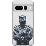 ERT GROUP Coque de téléphone Portable pour Google Pixel 7 Pro Original et sous Licence Officielle Marvel Motif Black Panther 012 Parfaitement adapté à la Forme du téléphone Portable, partiel imprimé